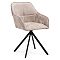 Кресло Дакота крутящееся бежевое/черное