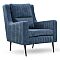 Кресло для отдыха Изабель Велюр Романс нейви (темно-синий) ТК 739 Кресло для отдыха Изабель Велюр Романс нейви (темно-синий) ТК 739