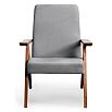 Кресло Калгари Мора серый Вариант 1