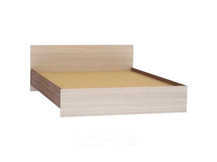 Кровать Бася КР-558 ЛДСП Ясень шимо светлый 1,6м