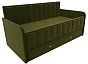 Кровать детская Лига-046 Микровельвет Зелёный