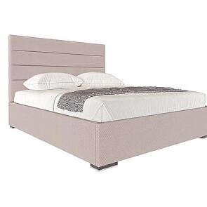 Кровать Гранда ткань альба бежевый 1600x2000, изголовье мягкое