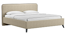 

Кровать интерьерная Миа HP рогожка Bravo light brown/кант Коричневый 180*200, Темно-бежевый