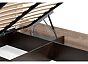 Кровать Магантия дуб баррик 1600x2000, изголовье жесткое