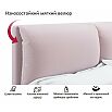 Кровать Vita с матрасом велюр лиловый С П/М 1600x2000, ортопедическое основание, изголовье мягкое