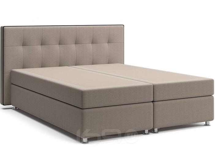 Кровать Николетт (23) Box Spring (с матрасом) Mika 10 (Велюр)