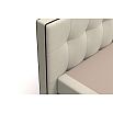 Кровать Николетт (26) Box Spring (с матрасом) Мика 2 (Велюр)