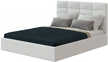 

Кровать СОНАТА new 1400х2000 Белый (кож.зам.) 72305110