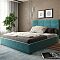 Кровать СОНАТА new 1400х2000 Велюр Бирюзовый 72305115 Кровать СОНАТА new 1400х2000 Велюр Бирюзовый 72305115