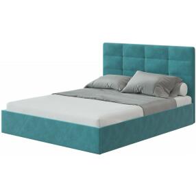 Кровать СОНАТА new 1600х2000 Велюр Бирюзовый 72305109