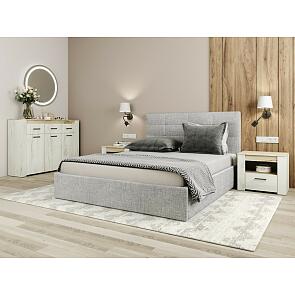 Кровать СОНАТА new 1800х2000 Рогожка Серая(Md06) 72306343