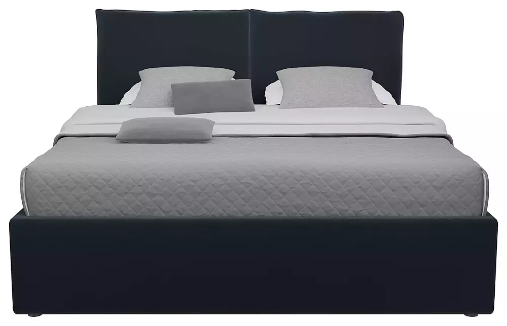 Кровать Виченца 14002000 Темно-серый 41190₽