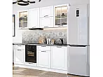 Модульный кухонный гарнитур Дублин-03 Special White/Белый 2140x1950x600