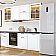 Модульный кухонный гарнитур Дублин-03 Special White/Дуб Вотан 2140x1950x600
