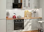 Модульный кухонный гарнитур Лофт-07 Nordic Oak/Дуб Вотан 2140x2200x600
