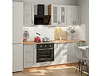 Модульный кухонный гарнитур Лофт-07 Nordic Oak/Дуб Вотан 2140x2200x600