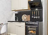 Модульный кухонный гарнитур Ницца-05 Агат/Дуб Вотан 2140x1000x600