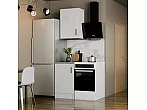 Кухонный гарнитур Уют Белый/Белый 2155x500x600