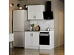Кухонный гарнитур Уют Белый/Белый 2155x800x600