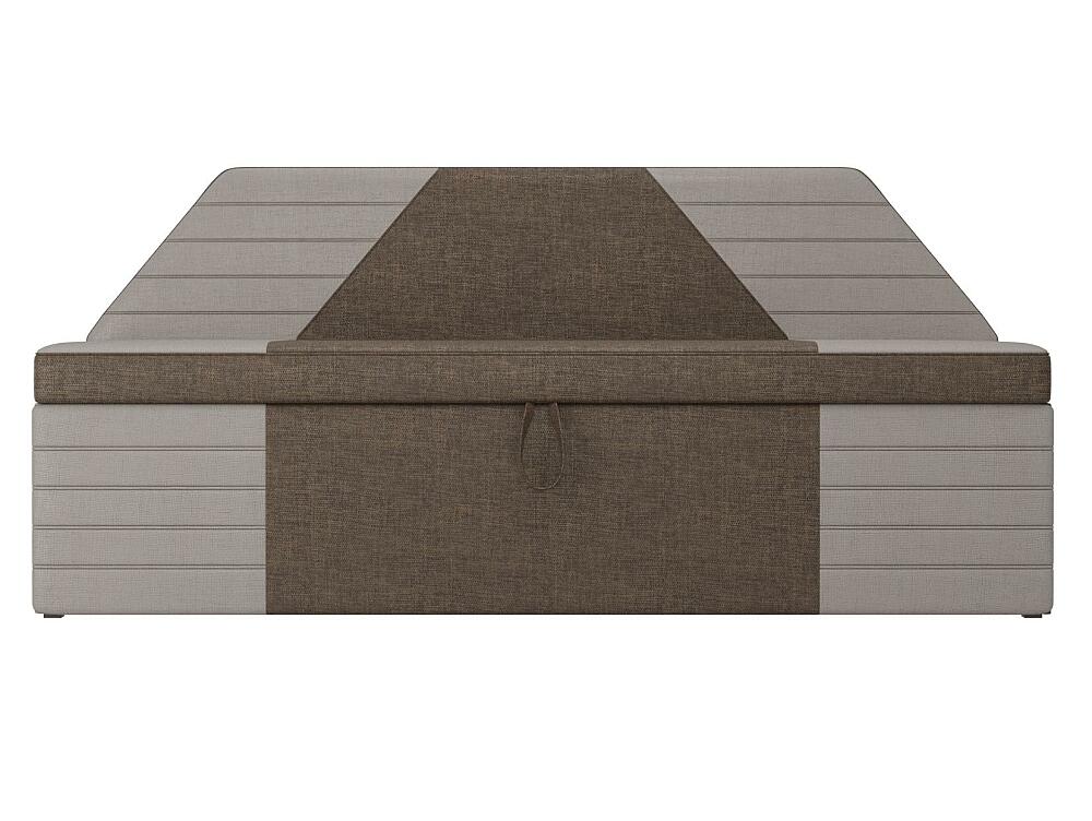 

Кухонный прямой диван Дуглас Рогожка Коричневый Бежевый, Бежевый/коричневый;коричневый