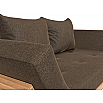 Кушетка Форли   Рогожка Коричневый