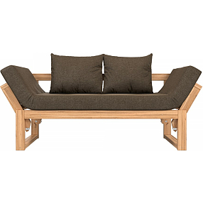 Кушетка Форли   Рогожка Коричневый