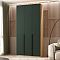 Шкаф 1200x508x2400 Марвэл Браш Мени Грин МДФ