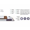 Матрас беспружинный Aura F Roll нагрузка до 120 кг 1400x2000