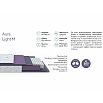 Матрас беспружинный Aura Light M нагрузка до 120 кг 800x2000