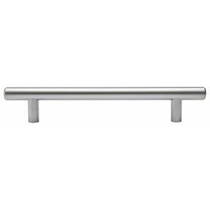 Мебельная ручка рейлинговая RR002SC.5-128 Сатиновый хром