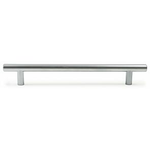 Мебельная ручка рейлинговая RR002SC.5-160 Сатиновый хром