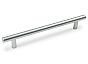Мебельная ручка рейлинговая RR002SC.5-160 Сатиновый хром