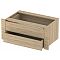 Модуль с 2 ящиками 50х60 Дуб Сонома Модуль с 2 ящиками 50х60 Дуб Сонома