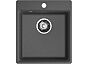 Мойка GranFest LEVEL 420 1-чаша 420*480 графит