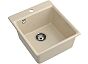 Мойка GranFest LEVEL 420 1-чаша 420*480 кашемир