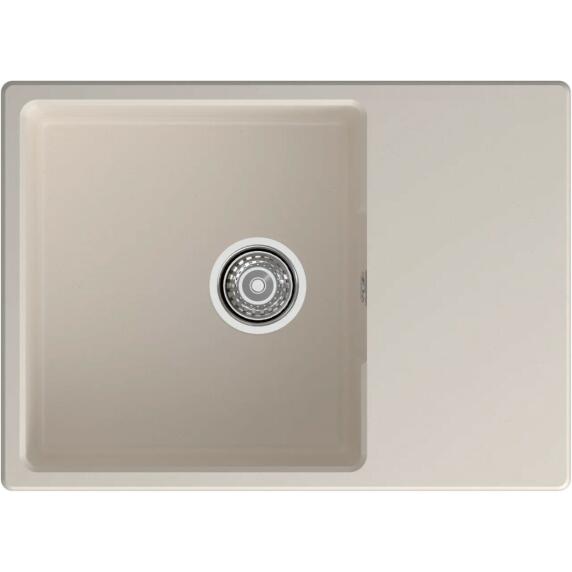 Мойка GRANFEST URBAN 668L 1 чаша с крылом 680*490 белый