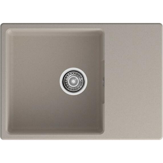 Мойка GRANFEST URBAN 668L 1 чаша с крылом 680*490 песочный