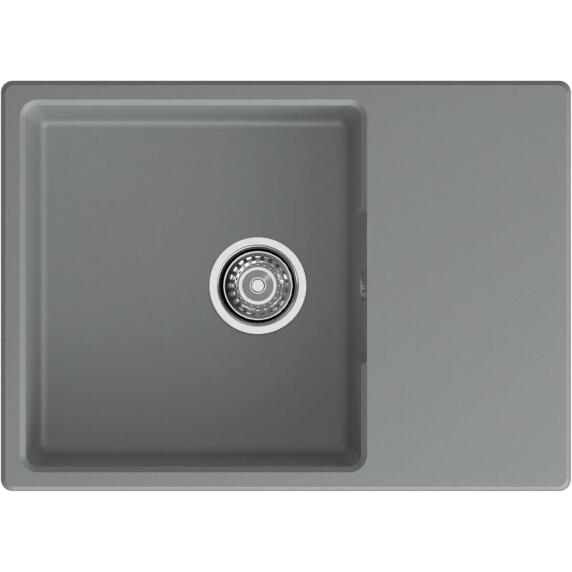 Мойка GRANFEST URBAN 668L 1 чаша с крылом 680*490 темно-серый