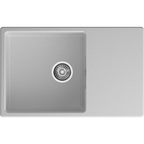 Мойка GRANFEST URBAN 678L 1 чаша с крылом 780*490 серый