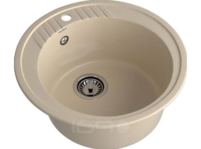 Мойка мрамор RONDO GF-R--520   D=520 мм  кашемир