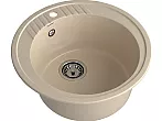 Мойка мрамор RONDO GF-R--520 D=520 мм кашемир