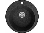 Мойка врезная Vivat 4718 1Ч МатЧерный 470