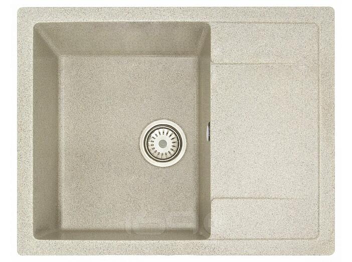 Мойка врезная Vivat 655120 1Ч1К Песочный 650*510