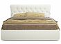 Мягкая кровать Ameli 1800 беж с подъемным механизмом