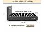 Кровать Neo с подсветкой велюр мята пастель С П/М 1600x2000, ортопедическое основание, изголовье мягкое