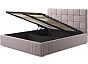 Кровать Tiffany велюр лиловый 1600x2000, изголовье мягкое