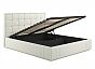 Кровать Tiffany велюр бежевый 1600x2000, изголовье мягкое