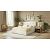 Кровать Verona с матрасом велюр бежевый С П/М 1800x2000, ортопедическое основание, изголовье мягкое
