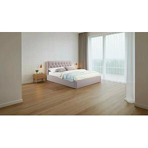 Кровать Verona с матрасом велюр лиловый без П/М 1800x2000, изголовье мягкое