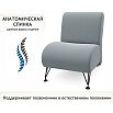 Мягкое дизайнерское кресло Pati серый